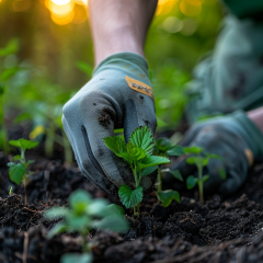 growing food