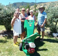 New Chipper for School & Community Garden